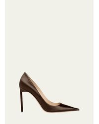 Tom Ford - 85Mm Betty Satin Pointed-Toe Pumps - Lyst