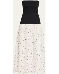Anna Quan - Amyra Strapless Drop-Waist Maxi Dress - Lyst