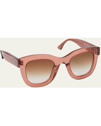 Thierry Lasry - Gambly 1955 Rectangle Acetate Sunglasses - Lyst