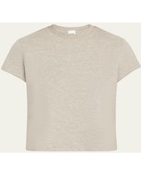 RE/DONE - 50S Boxy Crewneck Tee - Lyst