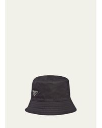 Prada - Nylon Bucket Hat - Lyst