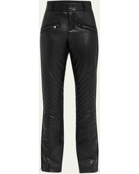 Bogner - Tory 2-layer Sport Faux Leather Ski Pants - Lyst