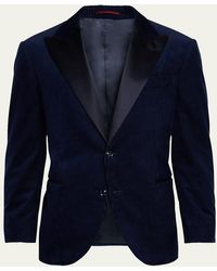 Brunello Cucinelli - Corduroy Satin-Lapel Dinner Jacket - Lyst