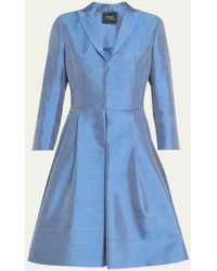 Akris - Shiny Coat Dress - Lyst