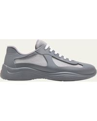 Prada - America's Cup Icon Soft Sneakers - Lyst