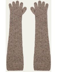 The Row - Merano Cashmere Long Gloves - Lyst