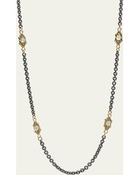 Armenta - Old World Scroll Station Necklace - Lyst