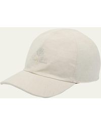 Loro Piana - Cotton-linen My Baseball Hat - Lyst