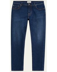 Jacob Cohen - Bard Dark-Wash Denim Slim Fit Jeans - Lyst