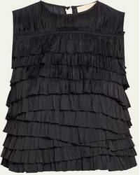 Ulla Johnson - Quinn Layered Sleeveless Top - Lyst