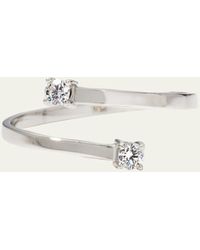 Lana Jewelry - Solo Double Diamond Ring - Lyst