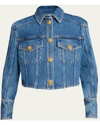 Balmain - Denim Jackets - Lyst
