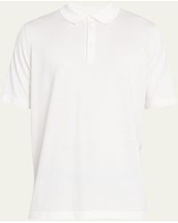 FIORONI CASHMERE - Giza 45 Cotton Polo Shirt - Lyst
