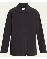 The Row - Baeza Cotton Single-Breasted Jacket - Lyst