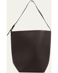The Row - Park Large North-south Tote Bag In Leather - Lyst