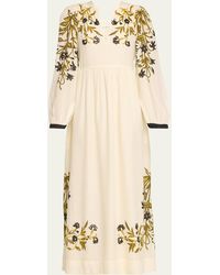 Alix Of Bohemia - Winifred Olive Lily Valley Dress - Lyst