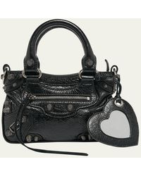 Balenciaga - Neo Cagole Mini Leather Tote Bag - Lyst