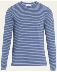 Save Khaki - Striped Crew T-shirt - Lyst
