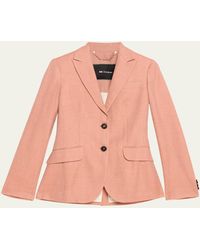 Kiton - Wool-Blend Single-Breasted Blazer Jacket - Lyst
