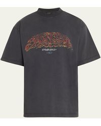 Balenciaga - Offshore Vintage Jersey T-shirt - Lyst