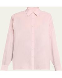 Dries Van Noten - Casia Striped Oversized Button-Down Shirt - Lyst