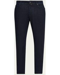 Jacob Cohen - Bard Overdyed Dark Denim Slim Fit Jeans - Lyst