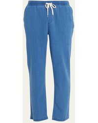 Corridor NYC - Washed Cotton-linen Drawstring Trousers - Lyst