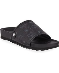 mcm slides black