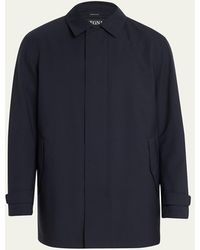 ZEGNA - Trofeo Elements Car Coat - Lyst