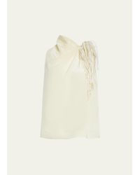 Altuzarra - Alden Silk Fringe Top - Lyst