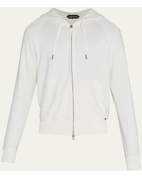 Tom Ford - Solid Hooded Zip Sweater - Lyst