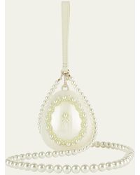 Simone Rocha - Pearl Egg Acrylic Wristlet Bag - Lyst