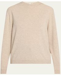 The Row - Kisaora Crewneck Cashmere Sweater - Lyst