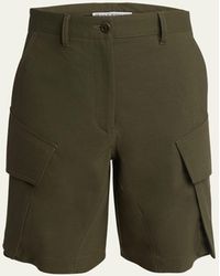 JW Anderson - Tailored Wool-blend Cargo Shorts - Lyst