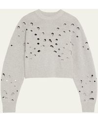 Ulla Johnson - Vanessa Cutout Pullover Sweater - Lyst