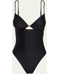 ViX - Solid Grace Brazilian One-piece Swimsuit - Lyst