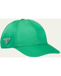 Prada - Nylon Baseball Hat - Lyst