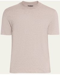Brioni - Cotton And Cashmere Slim-Fit Crewneck T-Shirt - Lyst