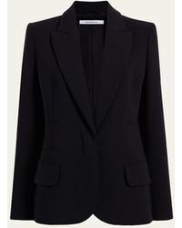 Another Tomorrow - Doppio Tailored Blazer Jacket - Lyst