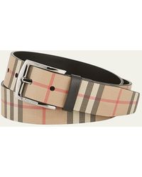 Burberry - Archive Check Belt - Lyst