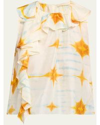 Ulla Johnson - Nya Silk Sleeveless Top - Lyst