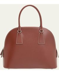 The Row - Nina Top-handle Bag In Leather - Lyst