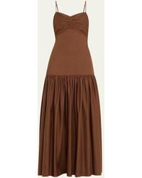 A.L.C. - Harper Drop-Waist Maxi Dress - Lyst