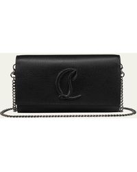 Christian Louboutin - By My Side Wallet On Chain In Leather - Lyst