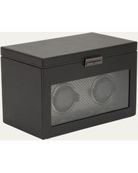 Wolf - Axis Double Watch Winder With Storage - Lyst