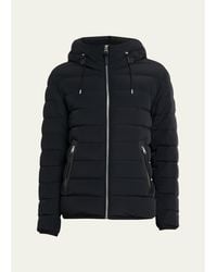 Mackage - Jack-Z Agile-360 Stretch Light Down Hooded Jacket - Lyst