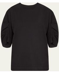 Dries Van Noten - Heynet Three-quarter Sleeve Jersey T-shirt - Lyst