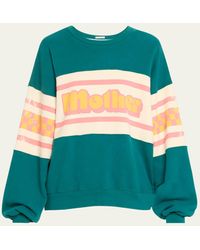Mother - The Banner Drop Square Sweater - Lyst