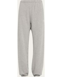 ÉTERNE - Classic French Terry Cinched-cuff Sweatpants - Lyst