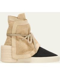 Fear Of God - Hairy Suede Moc High-top Sneakers - Lyst
